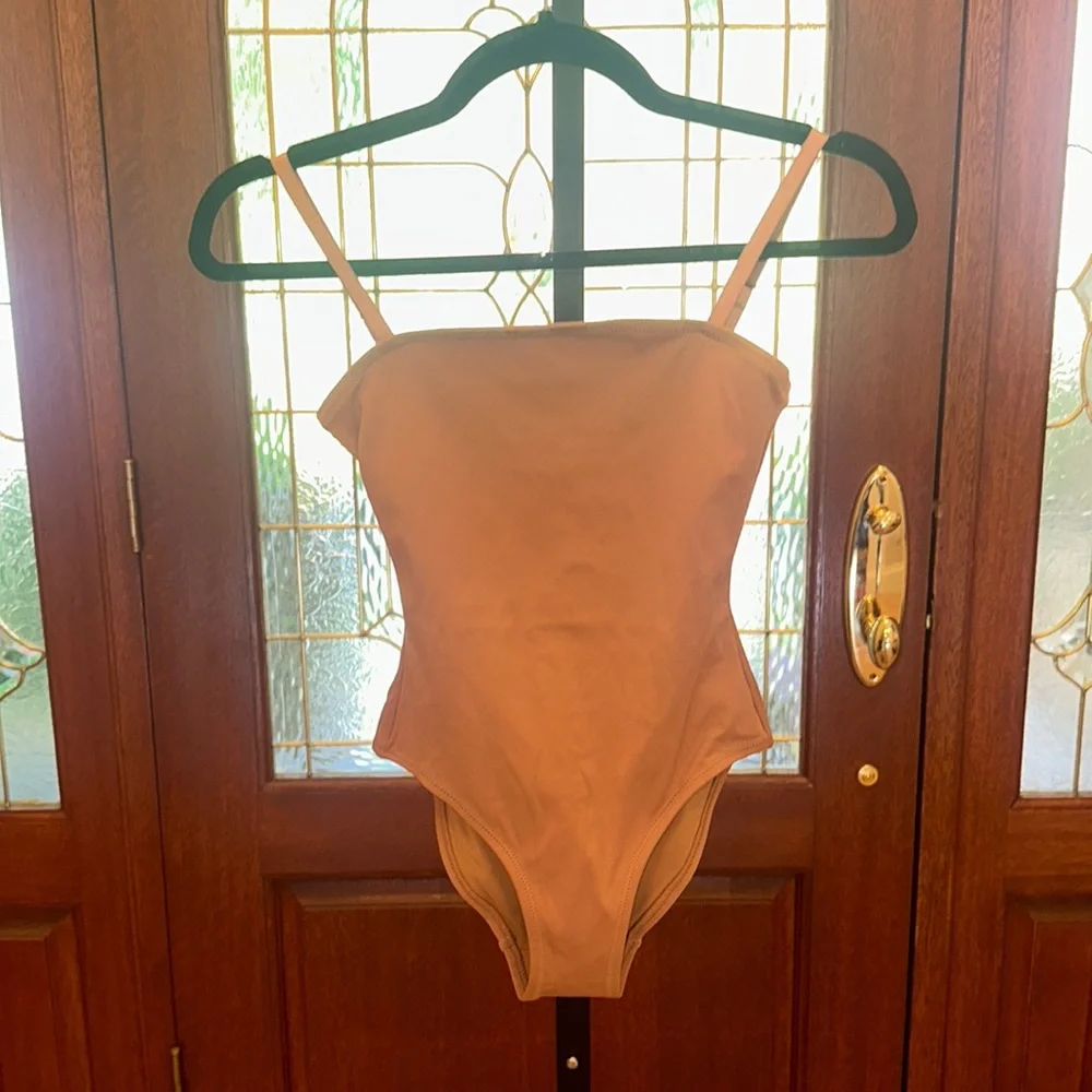 SKIMS Shaping Swim Cami One Piece in Sienna NEW